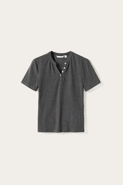 N-Milla Top Dark Grey Melange