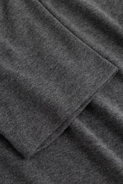 N-Milla Top Dark Grey Melange