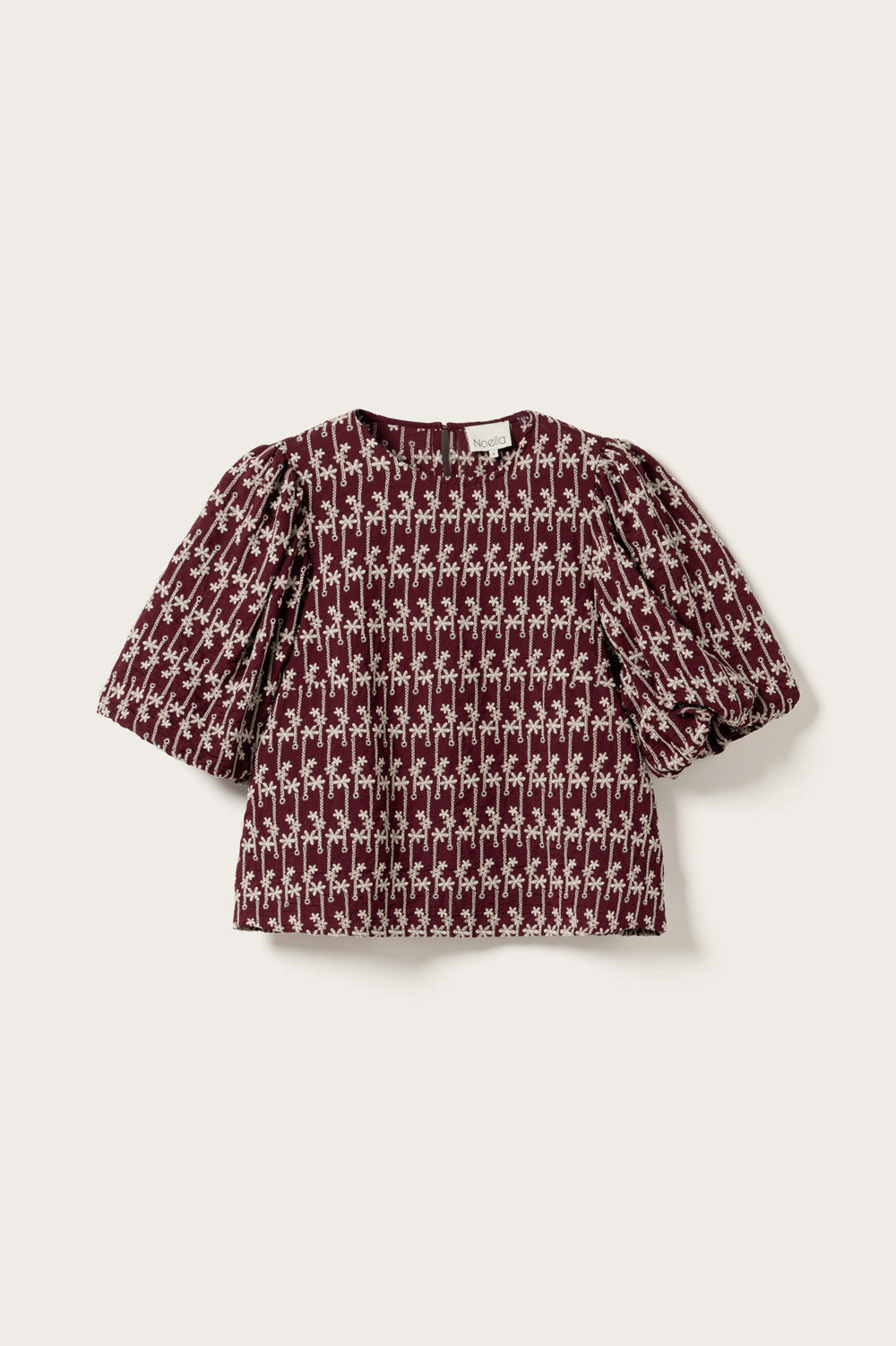 Shelly Blouse Dusty Mahogany
