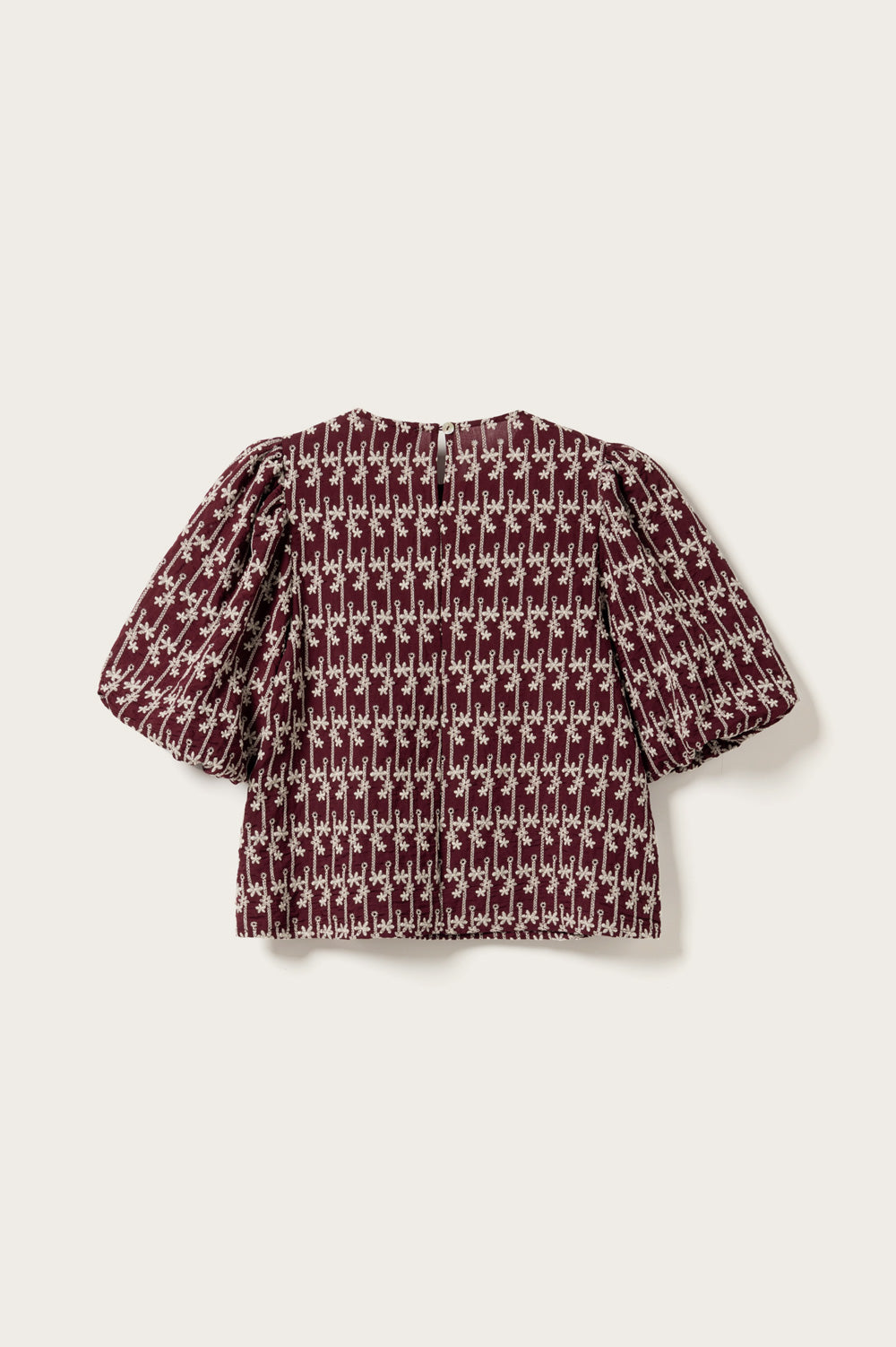Shelly Blouse Dusty Mahogany