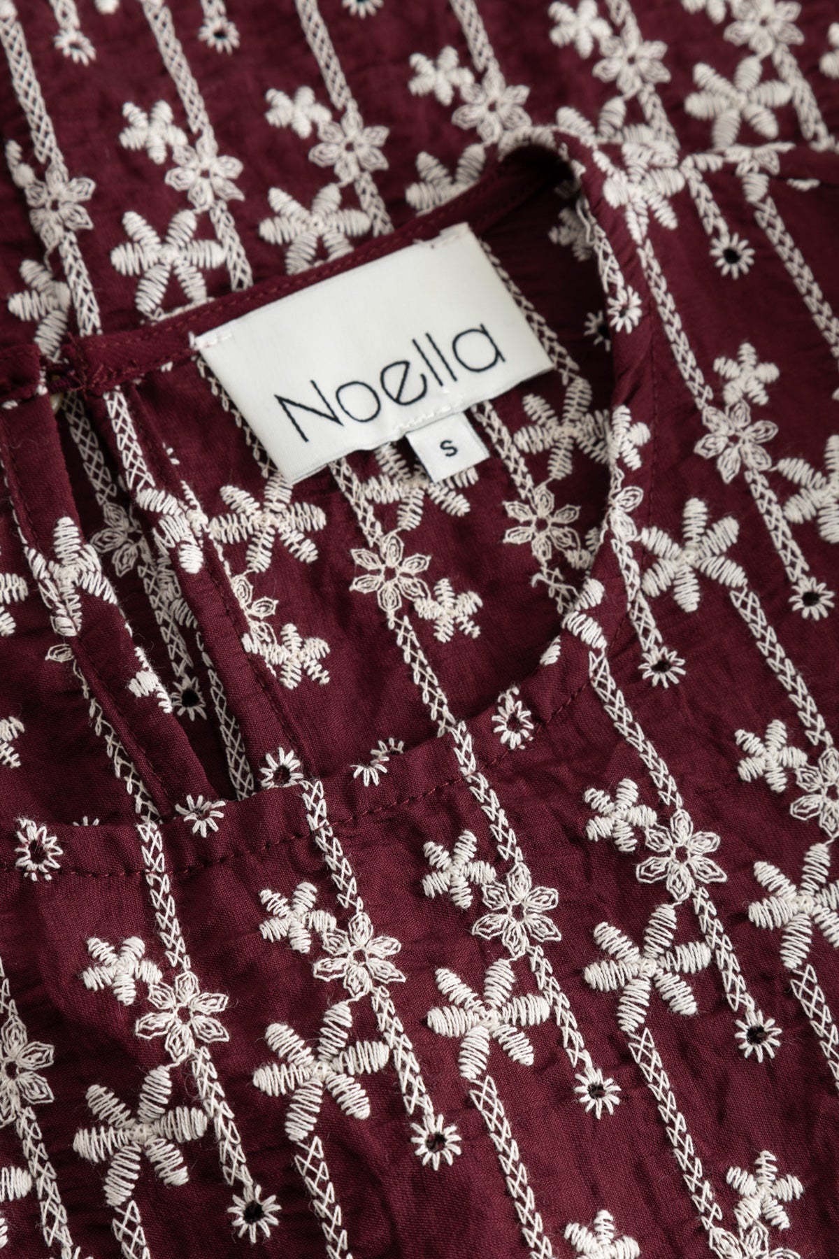 Shelly Blouse Dusty Mahogany