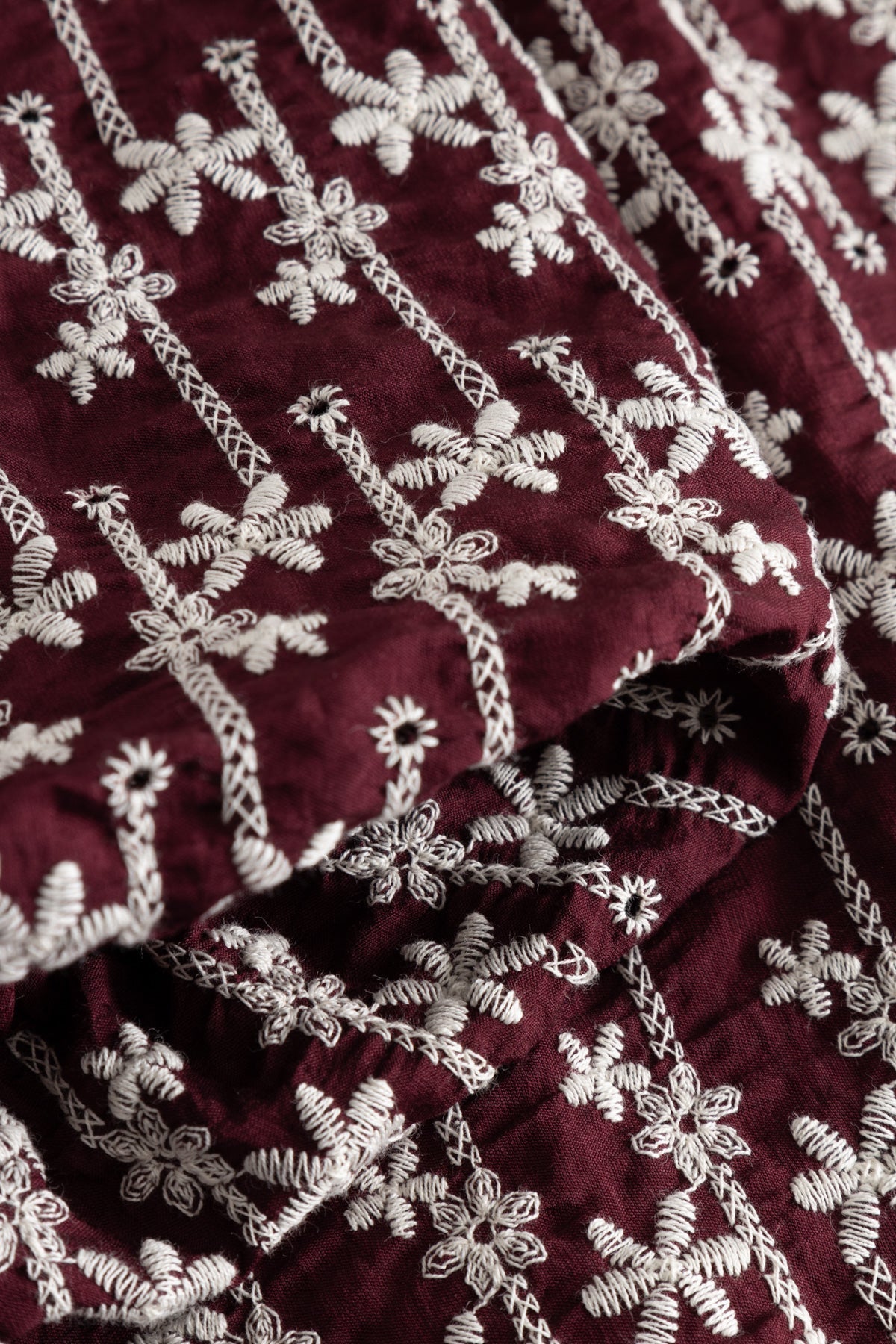 Shelly Blouse Dusty Mahogany