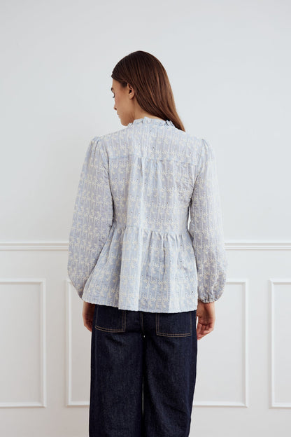 Matti Blouse Air Blue