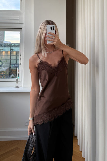 N-Minne Blouse Chocolate