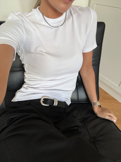 Lidie SS Top White