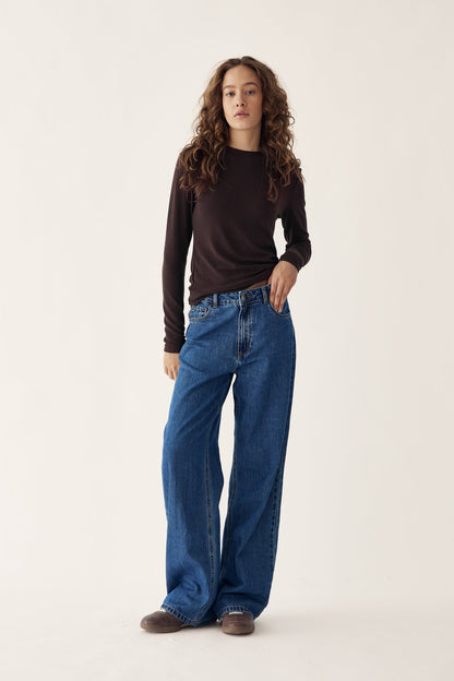 Lidie LS Top Chocolate