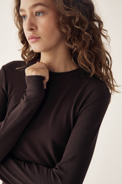 Lidie LS Top Chocolate