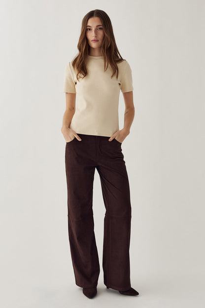 N-Lidie SS Top Ivory