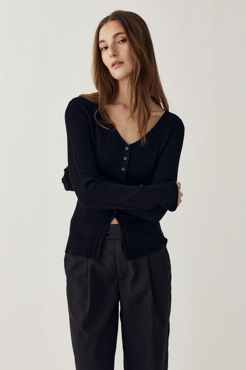 N-Melvie Top Black