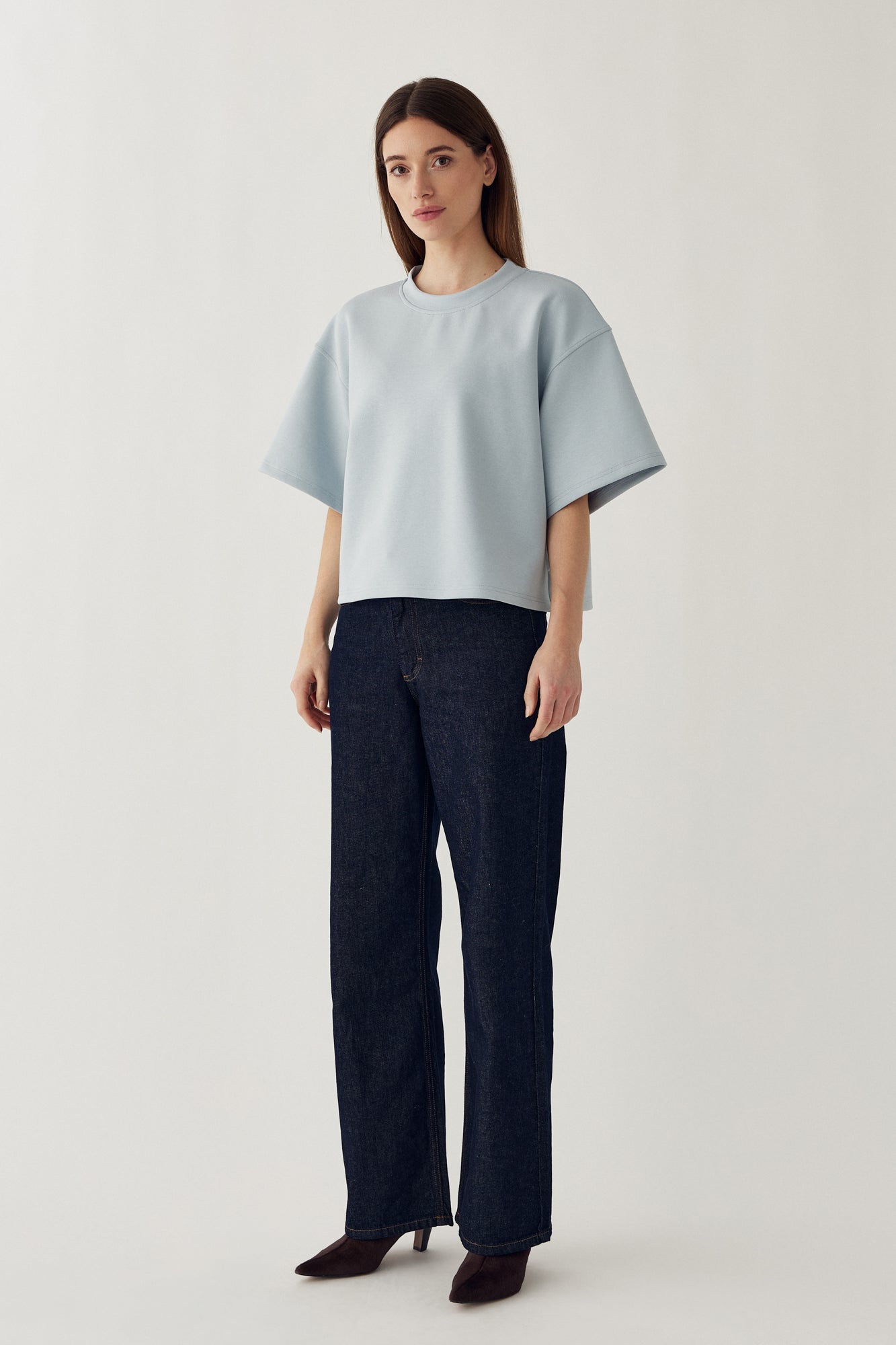 N-Maple T-shirt Sky Blue