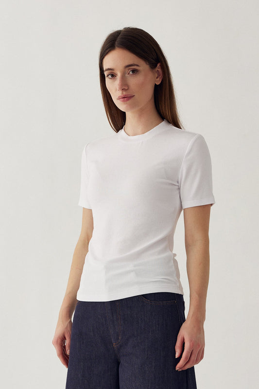 Lidie SS Top White