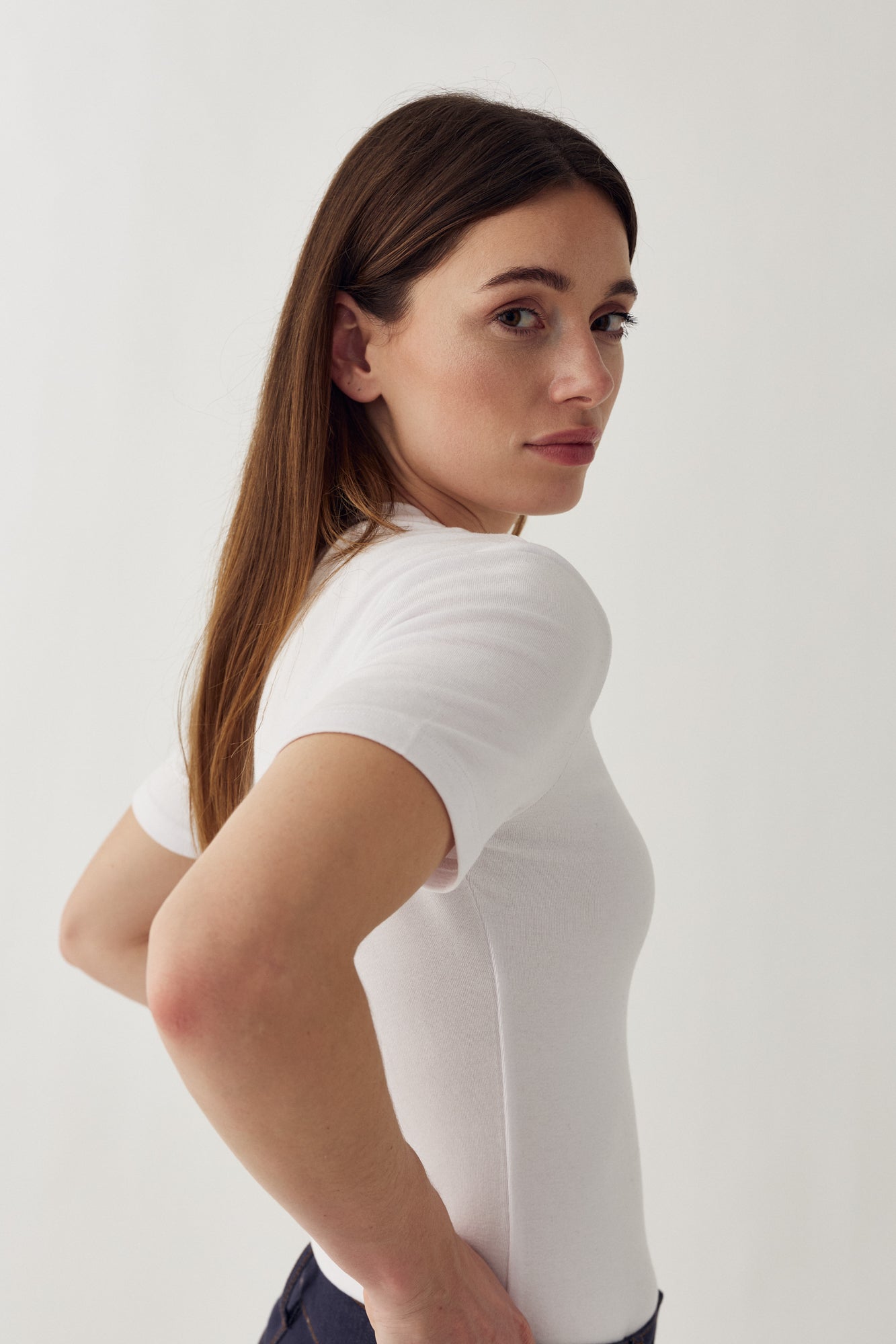 Lidie SS Top White