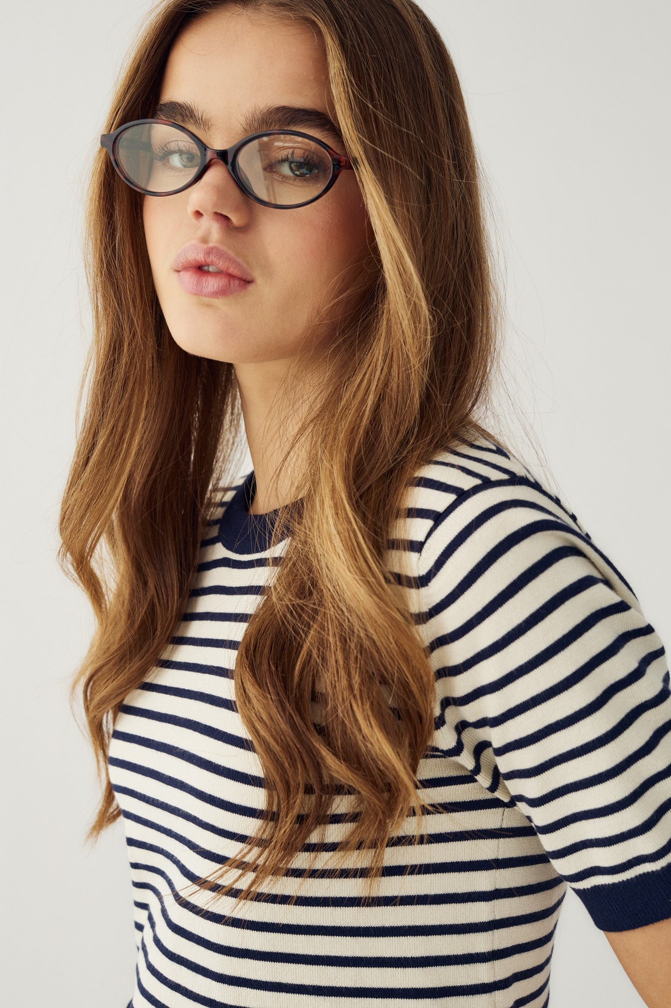 N-Muna Knit Dannia Blue Stripe