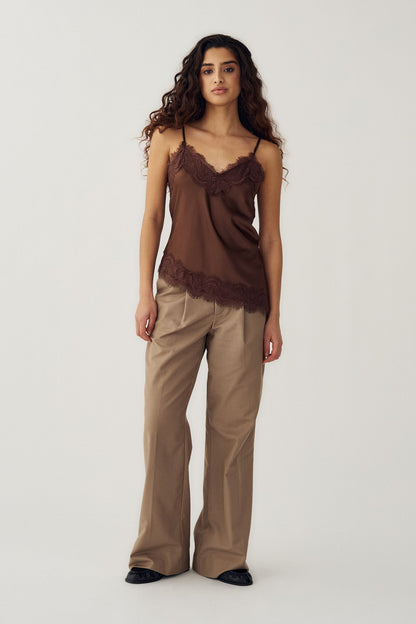 N-Minne Blouse Chocolate