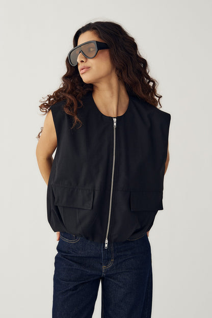 N-Melany Vest Black
