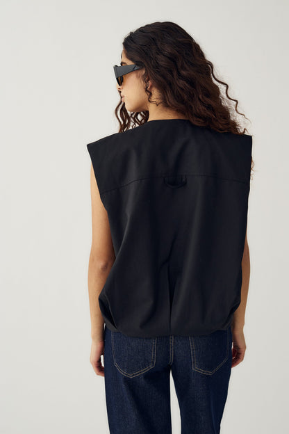 N-Melany Vest Black