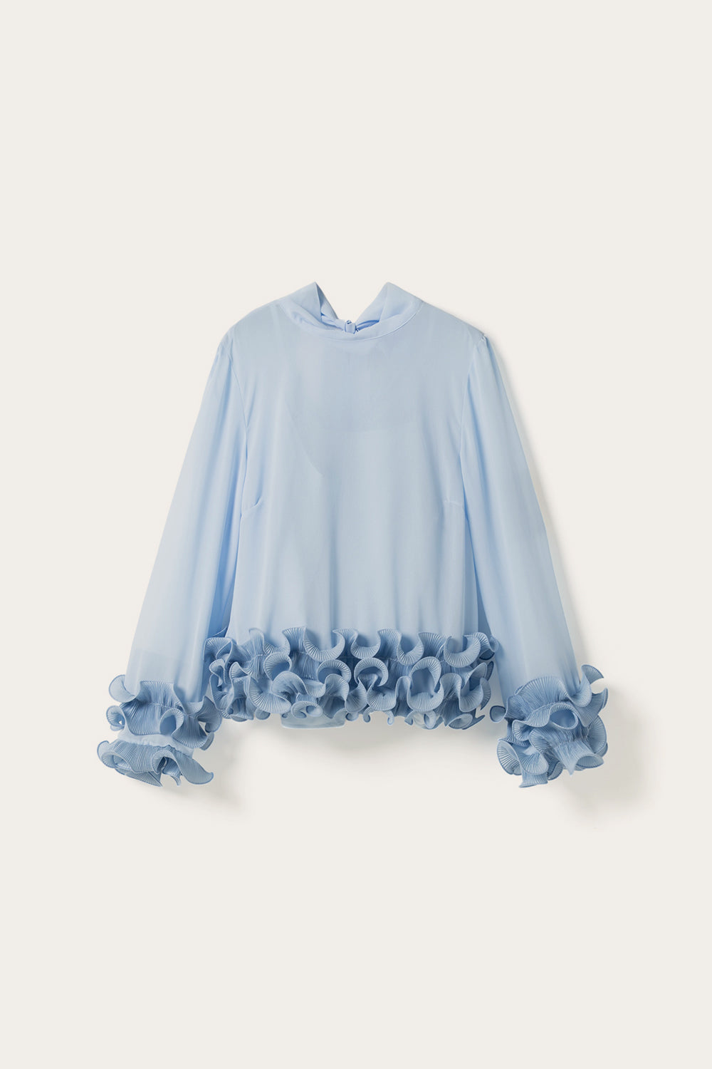 N-Latanietta Blouse Sky Blue
