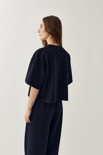 N-Maple T-shirt Navy