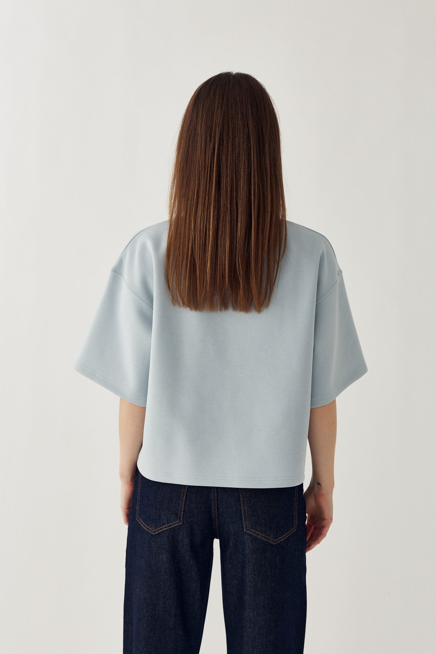N-Maple T-shirt Sky Blue