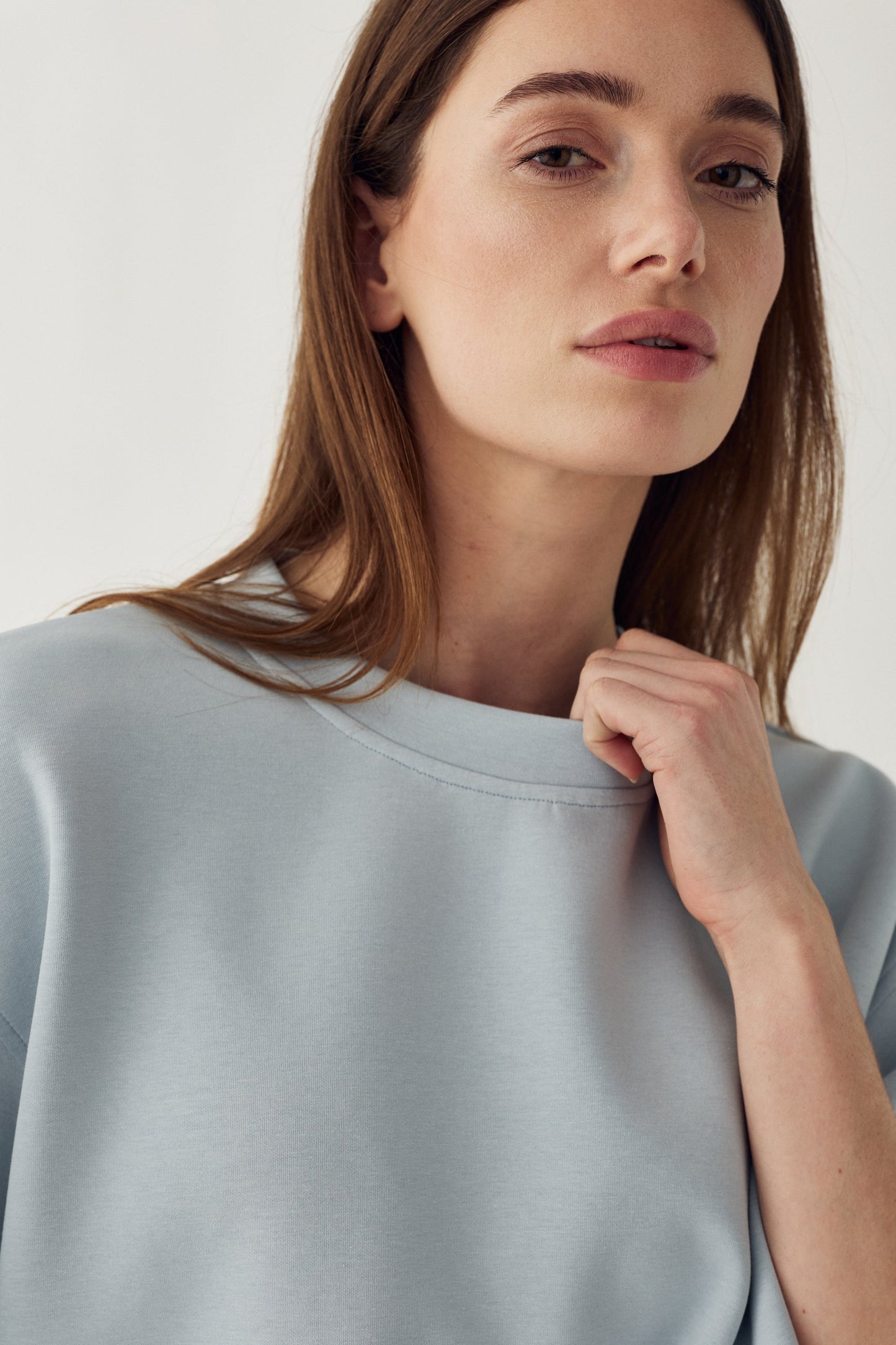 N-Maple T-shirt Sky Blue