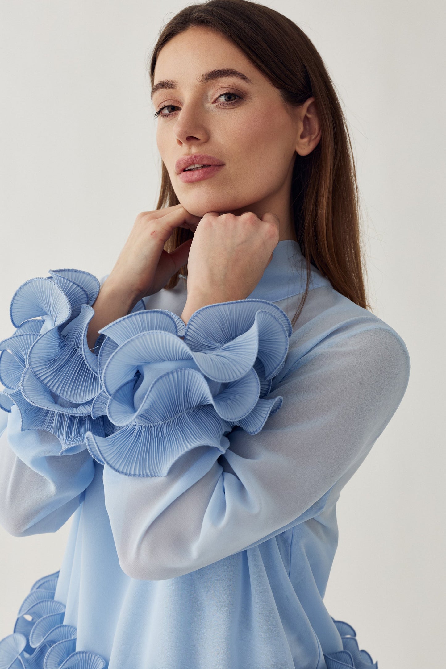 N-Latanietta Blouse Sky Blue