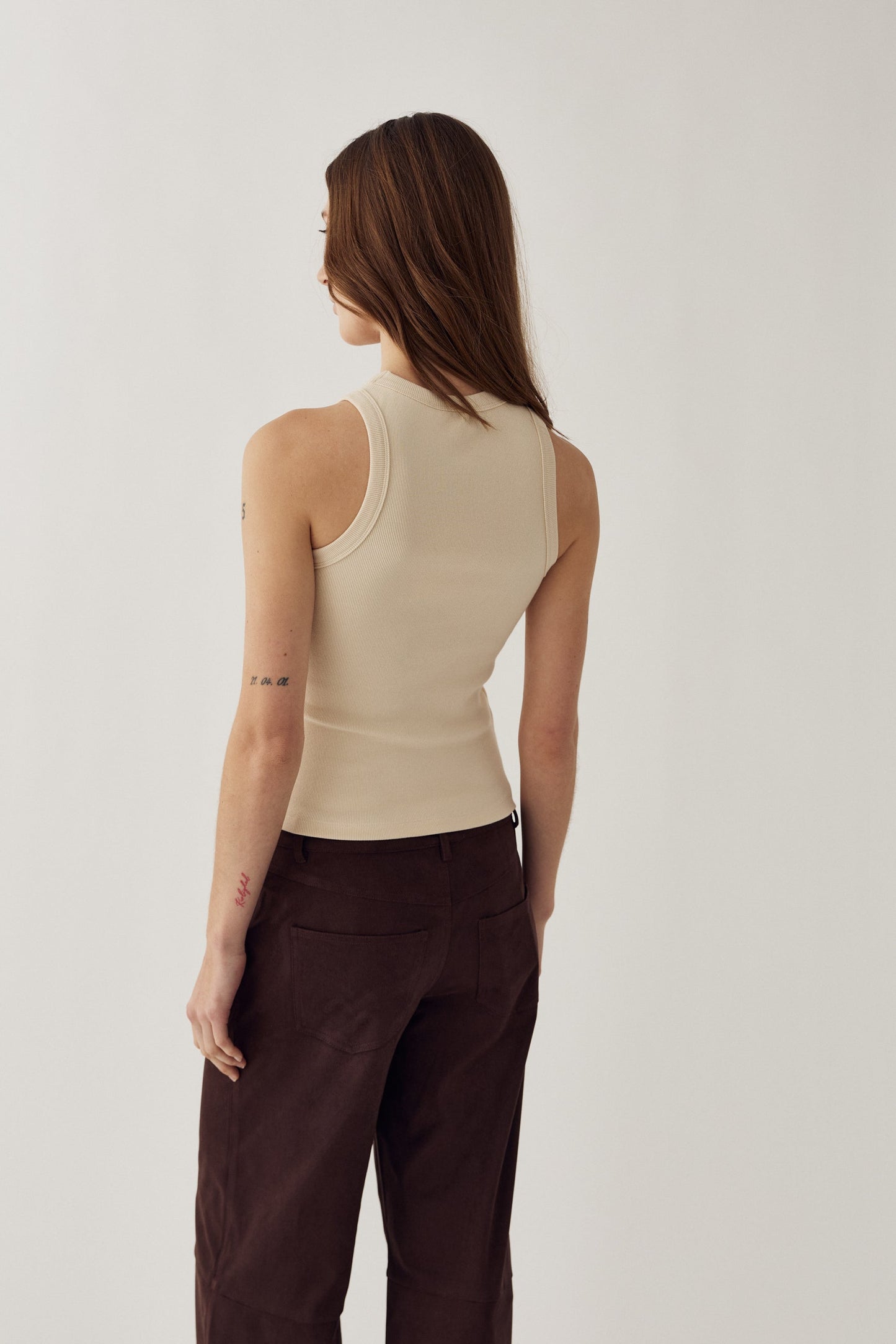 N-Morrow Top Ivory