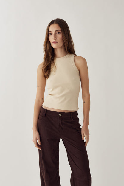 N-Morrow Top Ivory