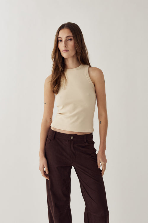 N-Morrow Top Ivory