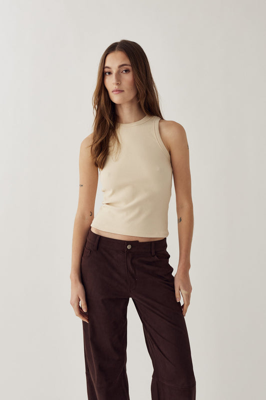 N-Morrow Top Ivory